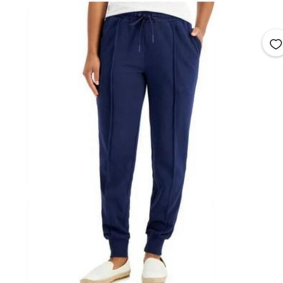 Charter Club Pants - Charter Club l NWT French Terry Navy Joggers XXL